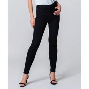 Black High Waisted Skinny Jeans